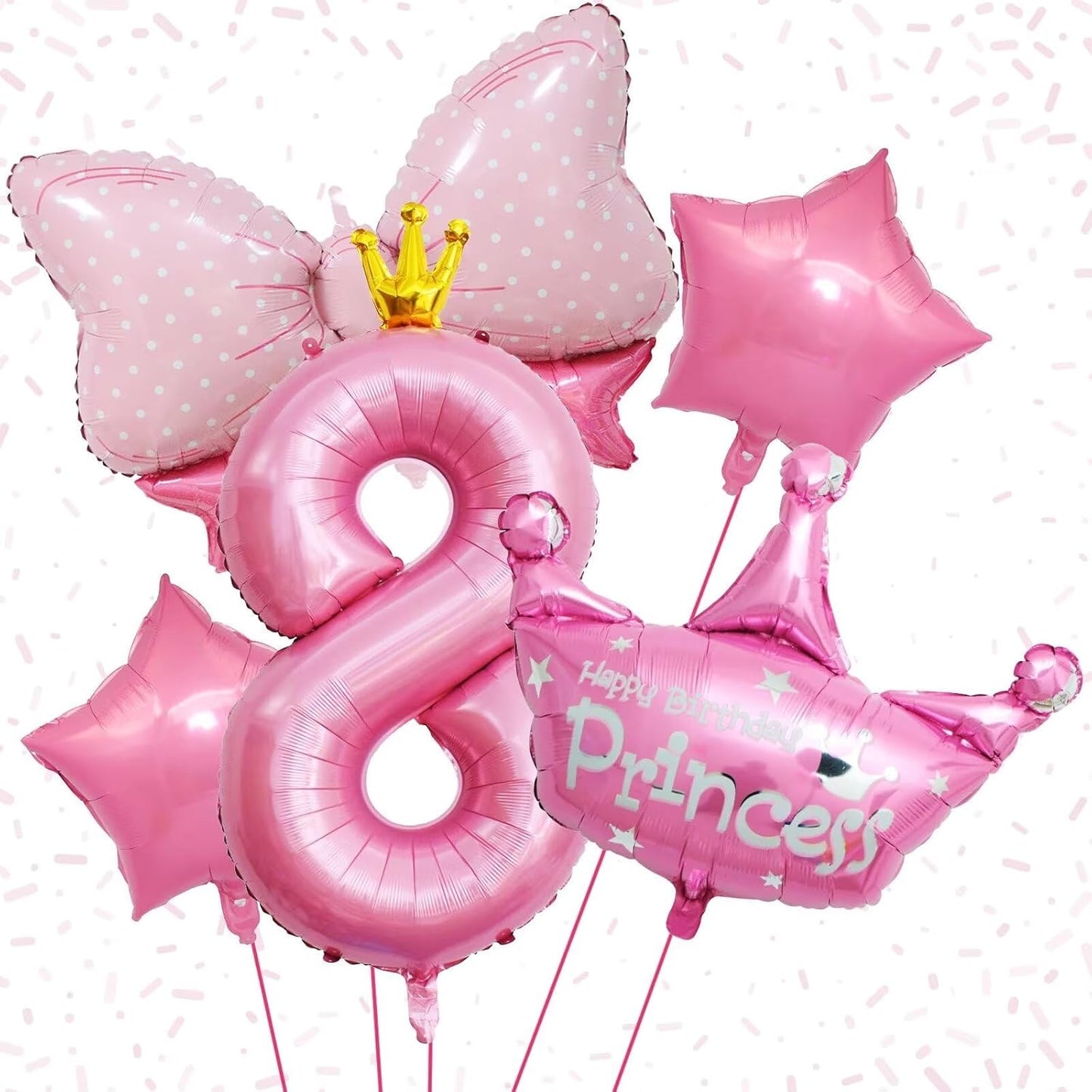 Dinosaur 5th Birthday Decorations, Dinosaur Birthday Party Decorations with Giant Inflatable Dinosaur Balloons 40 Inch Helium Foil Mylar Number 5 Balloons for Dinosaur Theme Birthday Party Decorations