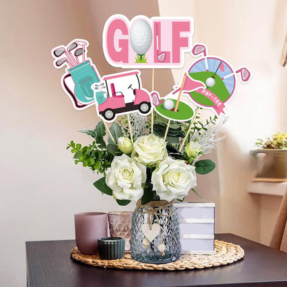 Beautiful Butterfly Centerpiece Sticks - Floral Baby Shower or Birthday Table Toppers - Butterfly Themed Gender Reveal Bridal Shower Party Decoration- Set of 15
