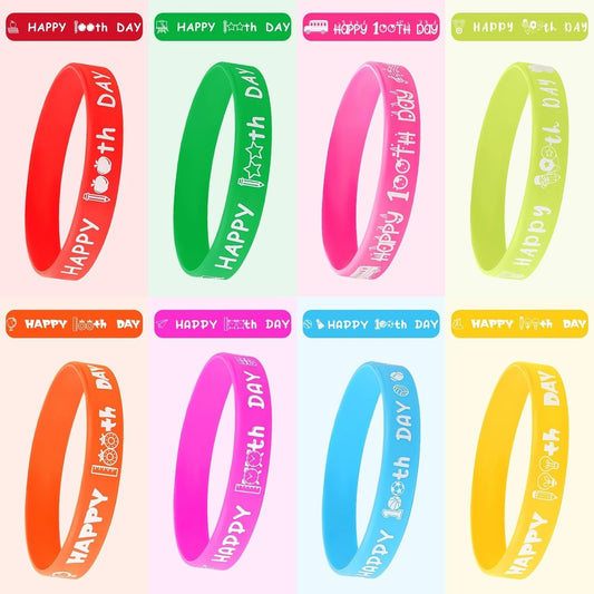 JUNEBRUSHS 64pcs Motivational Quote Silicone Bracelets Bulk Colored Inspirational Rubber Wristbands Unisex Accessories for Women Men Teens Teacher Home Office Party Favor Gifts Supplies (16 Designs)
