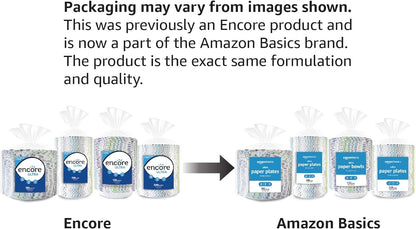 Amazon Basics Ultra Disposable Paper Bowls, 20 Oz, Microwave Safe, Soak Proof, Strong & Sturdy, White, 50 Count