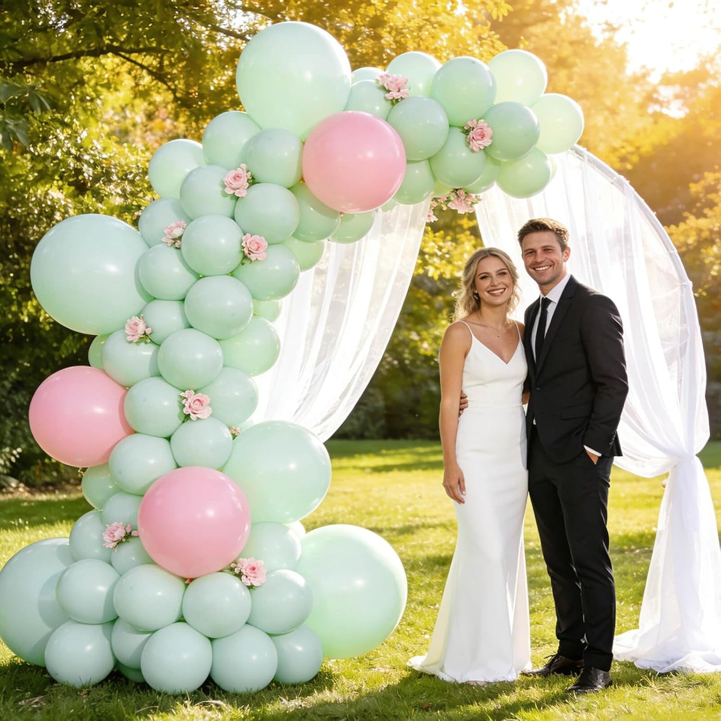 110pcs Black Balloon 12 inch, Black Latex Balloons for Birthday Party Baby Shower Wedding(with 2 Ribbons). - Colors A