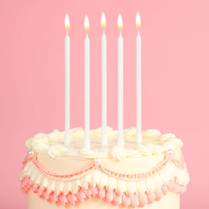 PHD CAKE Champagne Gold Long Thin Metallic Birthday Candles, Cake Candles, Birthday Parties, Wedding Decorations, Party Candles