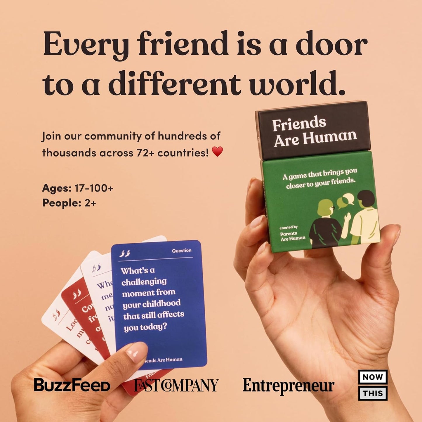 Partners are Human | 140 Conversation Cards to Help Deepen Romantic Relationships | Card Game for Bonding & Communication | Therapy for Adults