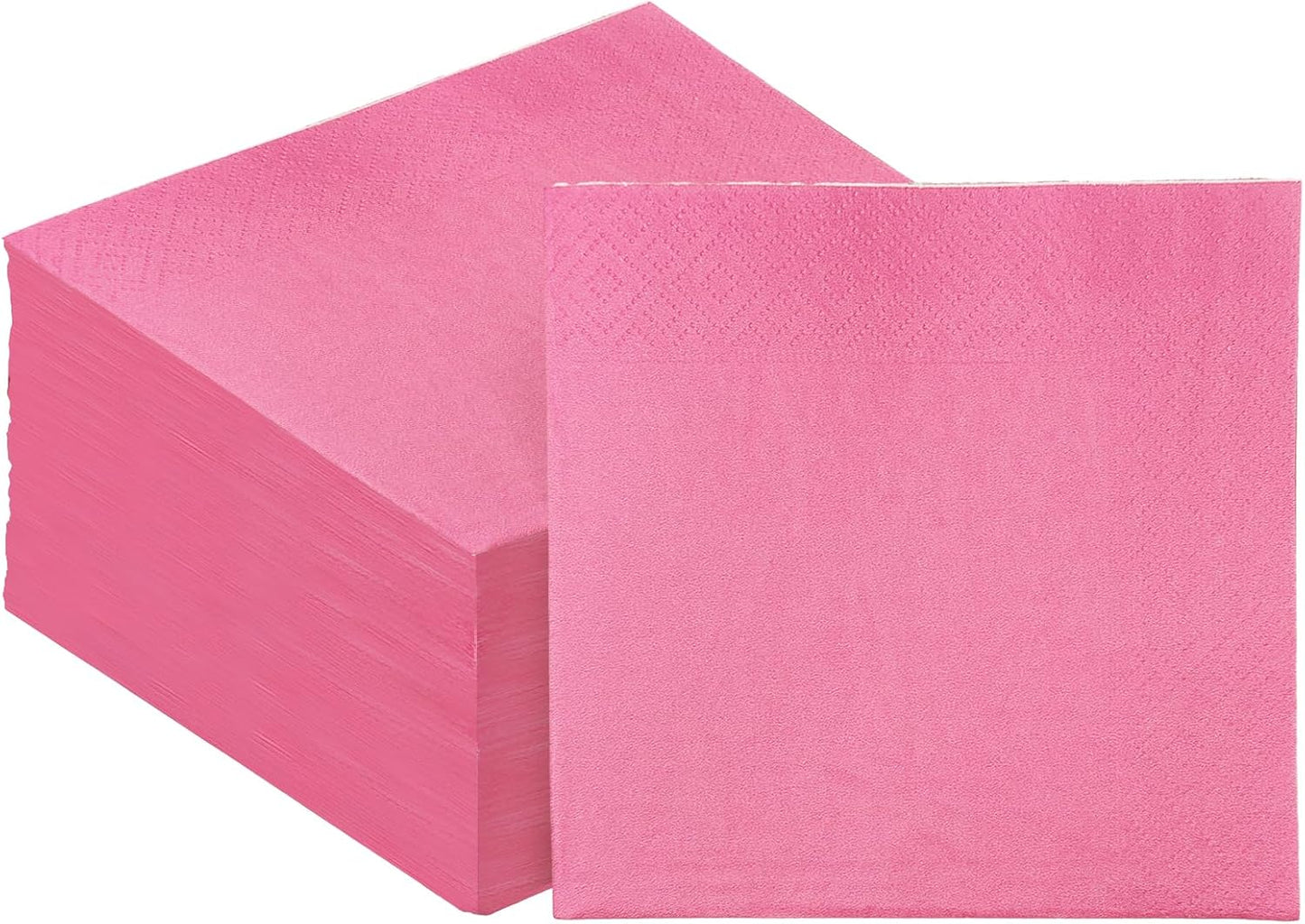 24 colors Cocktail Napkins 5 * 5inch disposable Beverage Napkin paper for Cocktail, Wedding, Dinner，Brithday Party Dessert Wine Paper Napkins（ 120 Count）