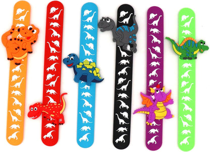 Cat Slap Bracelets for party- Silicone Wristbands Adjustable Party Favors, Classroom Prizes, Carnival Games - Birthday Gifts for Adults(6Pack)-LOCHSOEL