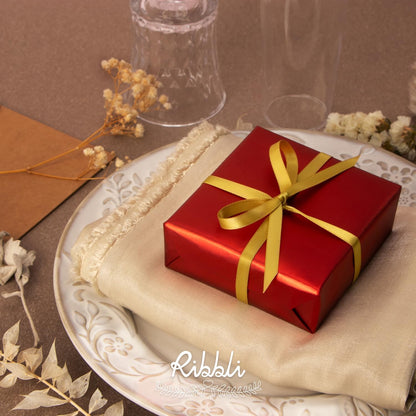 Ribbli Double Faced White Satin Ribbon,3/8” x Continuous 25 Yards,Fabric Ribbon use for Bows Bouquet,Gift Wrapping,Floral Arrangement