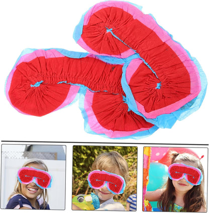 LIOOBO 2Pcs Eye Mask Shaped Pinata Unique Party Plaything for Birthday Celebrations Creative Hanging Decor for Parties Fun Fiesta Decoration