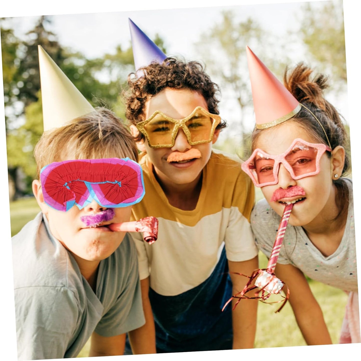 2pcs Funny Eye Patch Props Bulk Lash Sleep Mask Party Game Blindfold for Boys and Girls