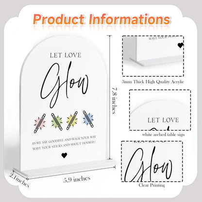 Audio Guest Book Sign, White Arch Acrylic Wedding Sign, Audio Guest Book Wedding Phone, Bridal Shower Decor, Engagement Party Decor, Centerpiece Table Decorations Party for Bride and Groom-14