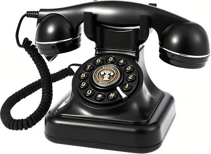 Audio Guest Book Wedding Phone, Audio Guest Book Record Customized Audio Messages Guest Book Alternatives Classic Retro Phone for Parties Birthdays Rentals Confessions Special Occasions