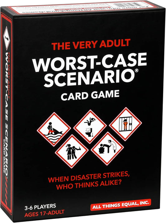 The Worst-CASE Scenario Card Game – All-New Family/Party Game for Adults and Kids 10+ | 0% Trivia and 100% Humorous Fun