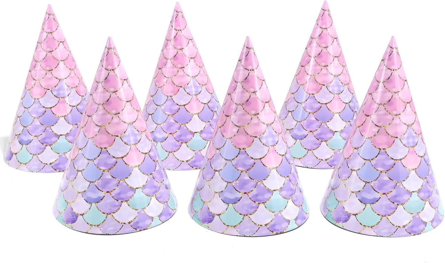 CANREVEL 12 PCS Party Hats for Adults, Party Headwear, Happy Birthday Hats, Birthday Party Decorations for Women Men