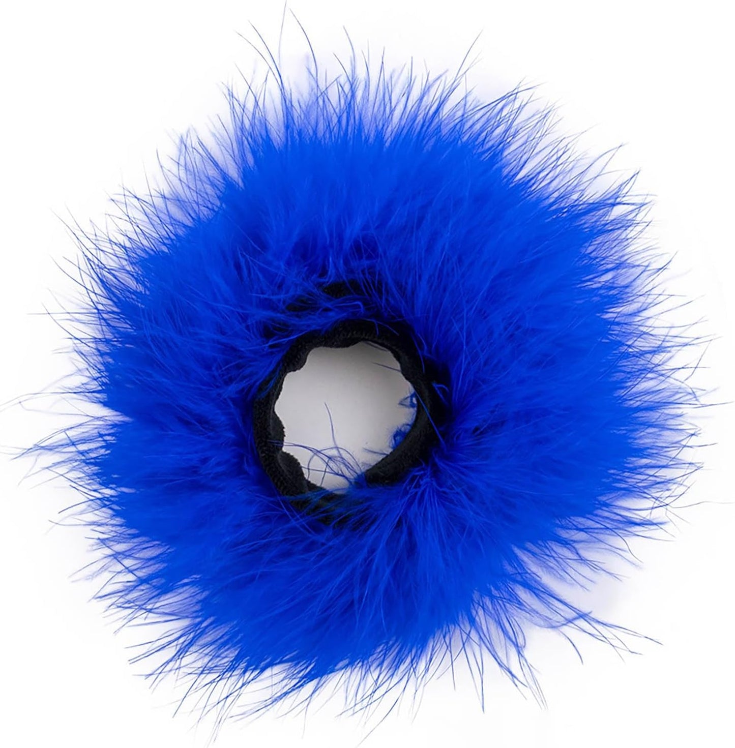 2Pcs Feather Wristbands, 9.65inch Soft Feather Wrist Slap Bracelet Cuffs, Snap Ring, Circle Slap Wrist Decoration Cuffs for Party Decoration
