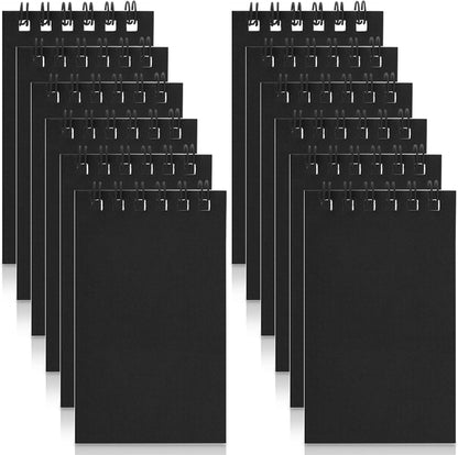 24 Pcs Mini Notebook Party Favor Small Pocket Notebook Colorful Shiny Cover Notebooks Small Spiral Notepad Memo Note Pads for Work Home Office School Classroom Supplies