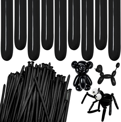 260 Balloons Clear, Thickening Long Balloons for Tying Arch, Twisting Latex Animals Magic Modeling Skinny Birthday Balloon for Kid‘s Party Wedding Decoartion Supply 100pcs