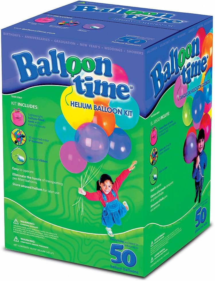 Helium Tank Kit
