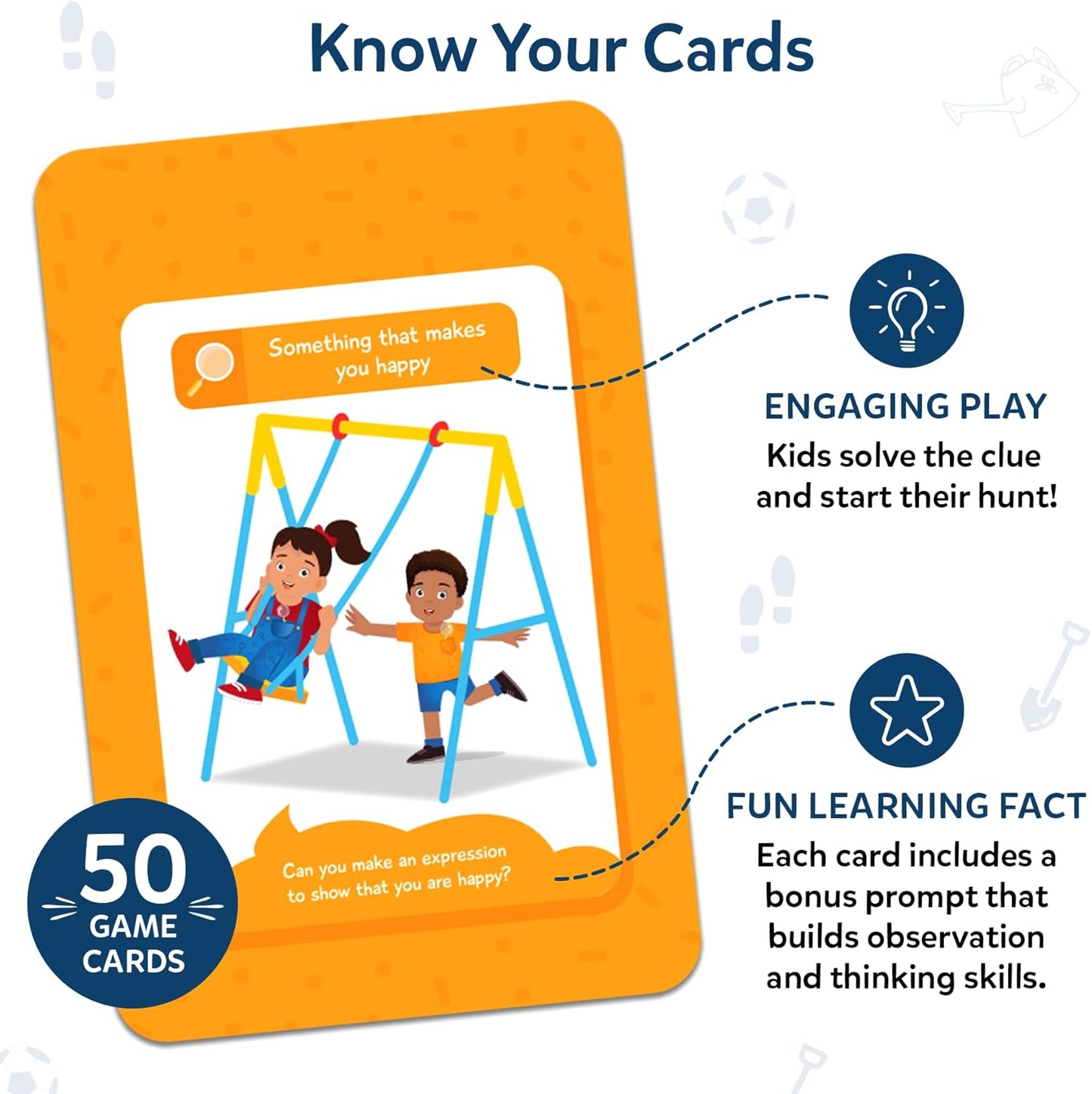 Skillmatics Outdoor Scavenger Hunt Card Game - Found It, Learning Toys, Educational Game Collections, Gifts for Kids, Boys, Girls and Families, for Ages 4, 5, 6, 7, Perfect for Home, School, Playdates