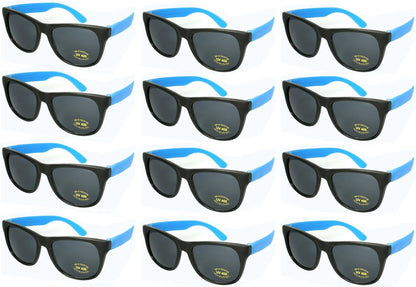 EDGEIWEAR 80s Neon Party Sunglasses for Adult Party Favors with CPSIA certified-Lead(Pb) Content Free