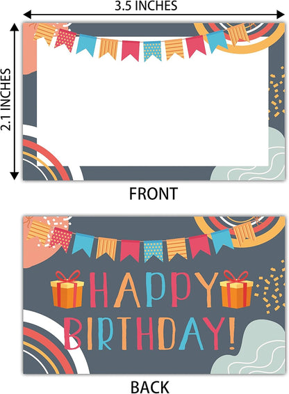 Happy Birthday Treasure Hunt Clues Game Cards, Birthday Party Scavenger Hunt Card Game(16 Cards with Colourful Envelopes), Indoor Outdoor Party Game Supply for Adults Family Teacher Student(A05)