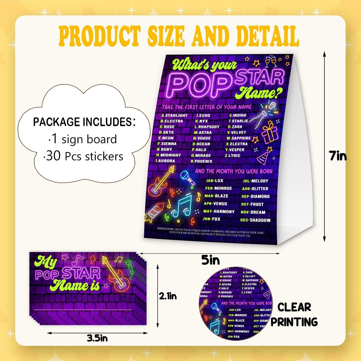 Gamer Birthday Party Decorations, Funny Video Game Party Night Favors Set,What's Your Gamer Name Perfect for Birthday Party Baby Shower Activities(31pcs)