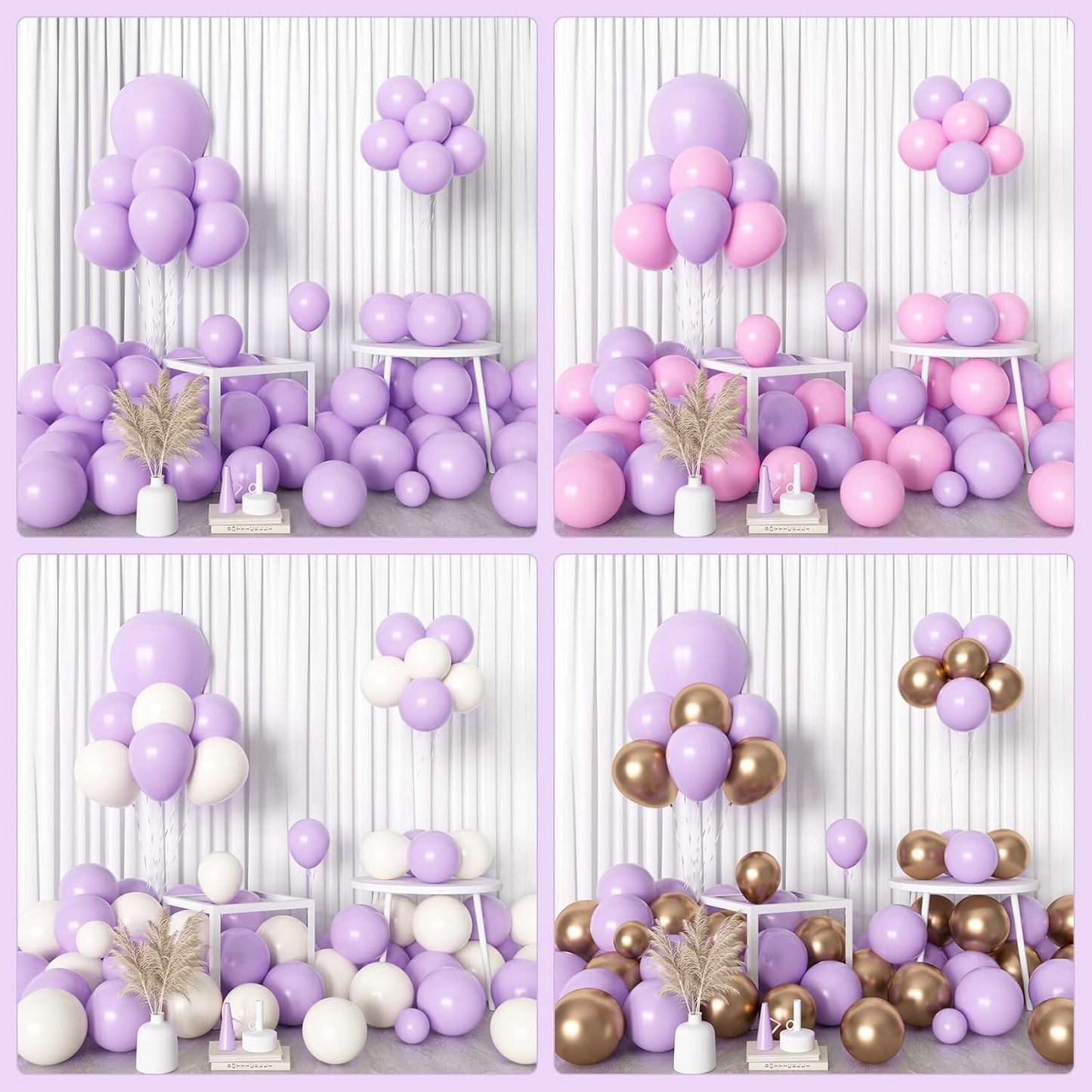 Amandir 153pcs White Sand Balloons Arch Garland Kit Different Sizes 18 12 10 5 Inch Cream Beige Sand White Latex Balloon for Birthday Boho Neutral Baby Shower Wedding Anniversary Party Decorations