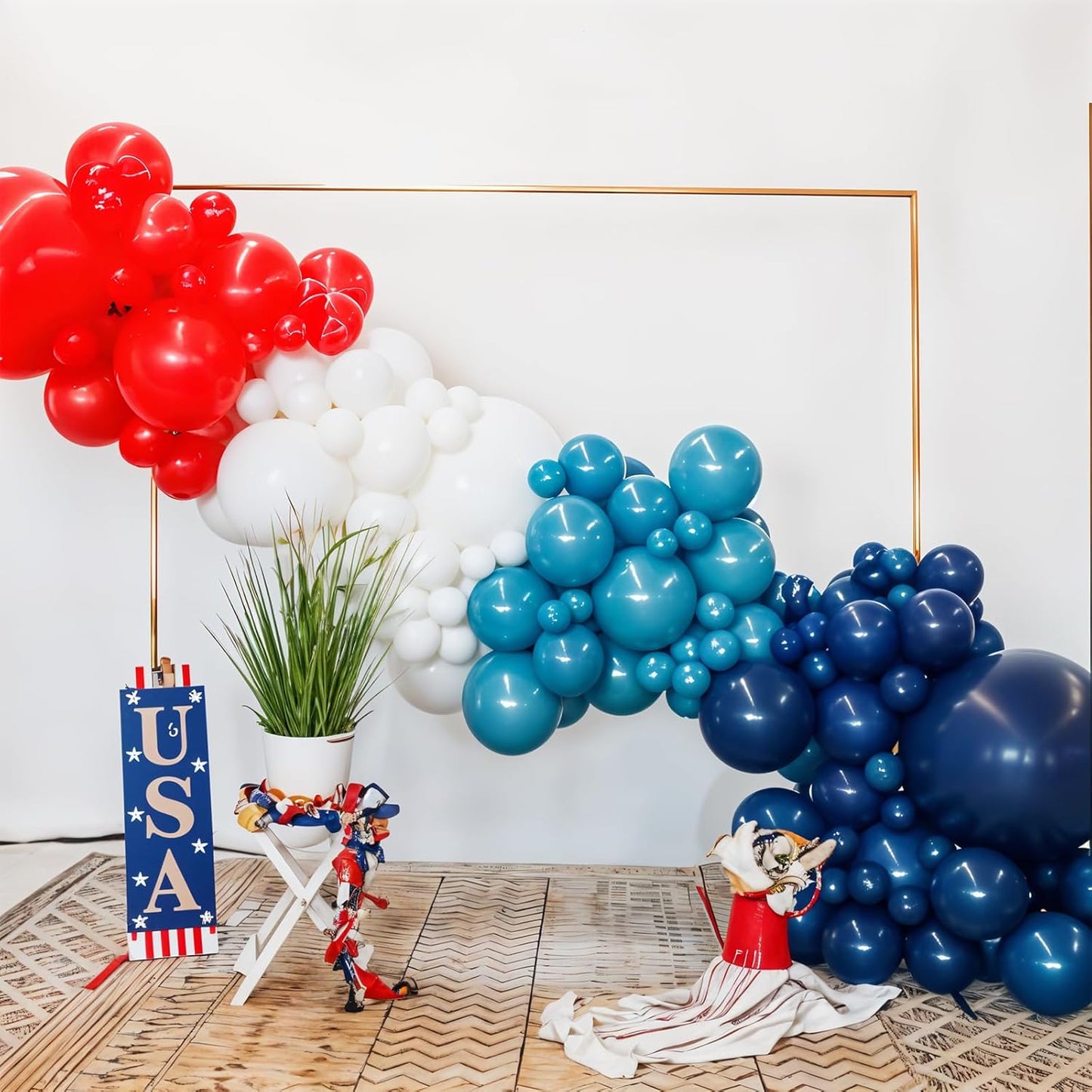 60 Pcs Blue and Silver Balloons, Navy Royal Blue Silver Party Balloons with Metallic Confetti Helium Latex Balloons for Birthday Baby Showers Fathers Day 2025 Graduation Decoration