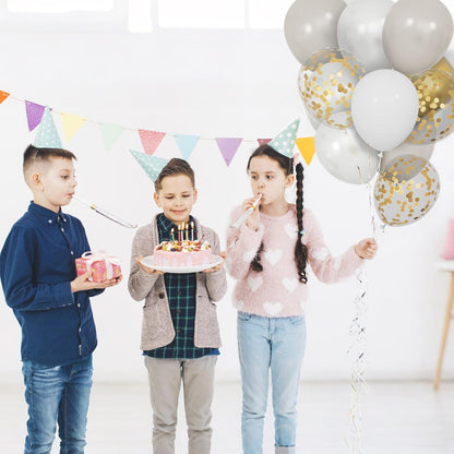 68Pcs Pink and Purple Balloons 12 Inch Metallic Purple Pink Latex Balloon Confetti ballons with Ribbons Party Balloons for Wedding Girls Birthday Baby Shower Decorations.