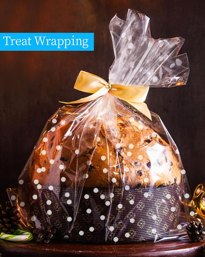 JOYIT 100 ft Clear Cellophane Wrap Roll (31.5 in x 100 ft) - 3 Mil Thicken Cellophane Roll,Cellophane Bags Large,Wrapping Paper for Flower Gift Baskets Wrap (31.5" fold into 16")