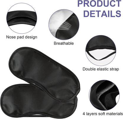 20 Pcs Blind Folds for Game, Blind Fold for Women Men