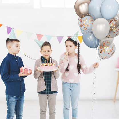 68Pcs Pink and Purple Balloons 12 Inch Metallic Purple Pink Latex Balloon Confetti ballons with Ribbons Party Balloons for Wedding Girls Birthday Baby Shower Decorations.