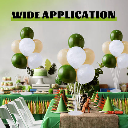 10 Sets of Balloon Stands for Table Balloon Stand Allowing Balloons To Float Without Helium Tank Balloon Holder Decorations for Birthday Party Wedding Festival Christmas