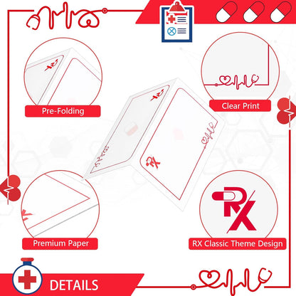 AmazingSpark 50 Pcs Nurse Graduation Party Decorations Nursing Food Tent Labels Hospital Themed Grad Table Place Labels Folding Name Tent Cards for Graduation Nurse Week Party Supplies