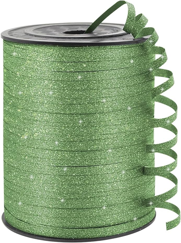 KMER LIFE Premium Red Curling Ribbon, 1/5" Wide x 500 Yards Christmas Curling Ribbons for Gift Wrapping, Party Decoration, Balloon String, Ribbons for Florist Flower (1 Roll)