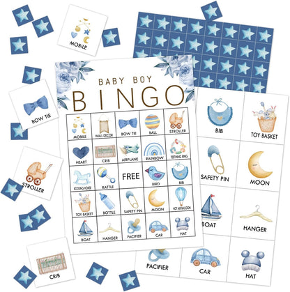 Bible Bingo Game - 24 Player Christian Church Bingo Cards for Women, Men & Family Parties - JK0103
