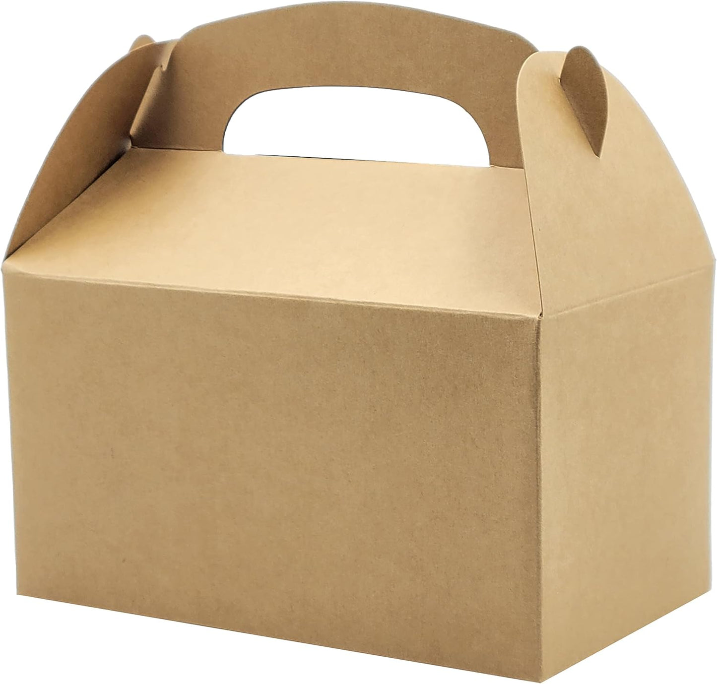 The Dreidel Company Gable Treat Boxes, Party Favors, 6.25" x 3.5" x 3.5" Inch Box, 25-Pack (Assorted)