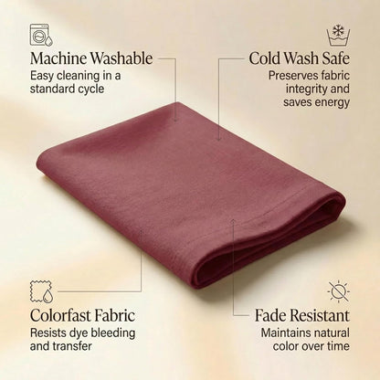 ACCENTHOME Natural Cotton Linen Napkin Set of 12 18x18 inch Dinner Napkins - Washable Soft Premium Hotel Quality Reusable Hemmed Edges Napkins Perfect Table Linens for Family Dinners, Weddings