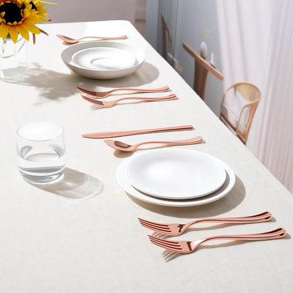 144 Pack Gold Premium Heavy Duty Plastic Silverware, 48 Forks, 48 Spoons, 48 Knives, For Catering, Parties, Dinners and Weddings, BPA-Free, Disposable Plastic Cutlery Set Utensils Set