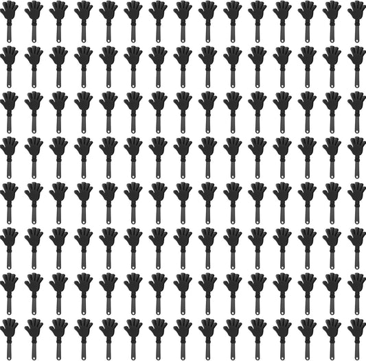 120 Pieces Coral Red Hand Clappers 7.5 Inch Clappers Noisemakers Noise Makers Plastic Clapper Party Favors Sporting Events Cheers Ball Dance Basketball Football Noisemakers （Coral Red）