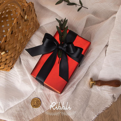 Ribbli Double Faced White Satin Ribbon,3/8” x Continuous 25 Yards,Fabric Ribbon use for Bows Bouquet,Gift Wrapping,Floral Arrangement