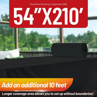 Plastic Table Cloth, 310 Ft X 54 in Disposable Tablecloth White Plastic Tablecloth with Any Cut Sliding Cutters Premium Table Cover Roll for Picnics, Parties, Birthdays, Weddings