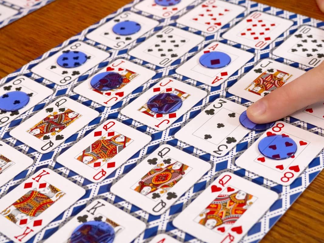 Regal Games - Poker Keeno Bulk Game Set - Includes 12 Two-Sided Boards, 200 Scoring Chips, 1 Deck of Standard Poker Cards - 24 Unique Board Layouts- Casino Night Card Game- Compatible with Poker Keno