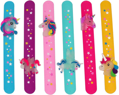 Cat Slap Bracelets for party- Silicone Wristbands Adjustable Party Favors, Classroom Prizes, Carnival Games - Birthday Gifts for Adults(6Pack)-LOCHSOEL