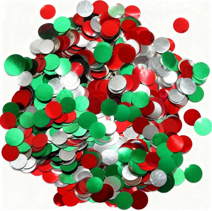 Blue Metallic Foil Confetti 8000 Pcs Shiny Round Table Confetti for Fill Balloon Wedding Graduation Party Decorations,60g of pack