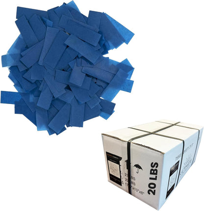 Ultimate Confetti, Multicolor Biodegradable Confetti - Rectangular Fluttering Tissue Paper Confetti for Cannon and Launcher use - Best for Holidays, Birthday, Wedding, and Parties - 1 lb, 16 oz