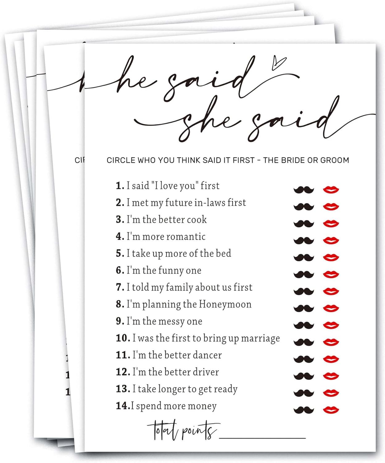 Bridal Shower Bingo, What Will The Bride to Be Receive, 25Pcs Bridal Bingo Game Cards, Engagement Party Games for Guests, Minimalist White Wedding Party Supplies - A18