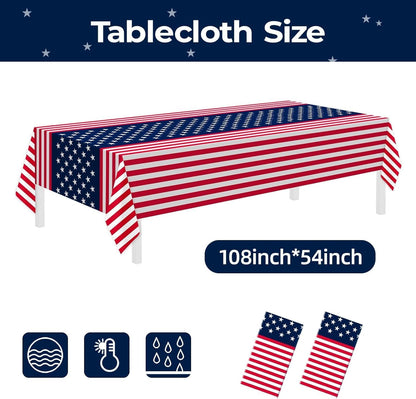 Childom 1 Pack Fourth of July Coloring Tablecloth for Kids,4th of July Crafts for Kids 30"x72" Giant Coloring Poster Table Cloth,Large Paper Poster Crafts Party Activities,4th of July Paper Tablecloth