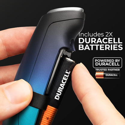 Zulay Kitchen Powerful Milk Frother Wand With Duracell Batteries - Ultra Fast Handheld Drink Mixer - Electric Whisk Foam Maker for Coffee, Lattes, Cappuccino & Matcha - Z1 Motor - Black - Colors B