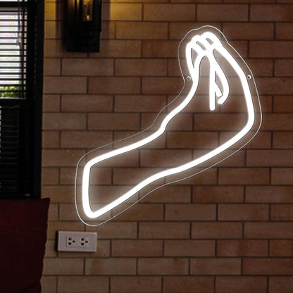 Welcome Foolish Mortals Neon Sign,Dimmable Spooky Gothic Purple Haunted Mansion Coffin LED Neon Signs for Wall Decor,USB Powered Led Neon Light for Haunted House Man Cave Halloween Party Birthday Gifts