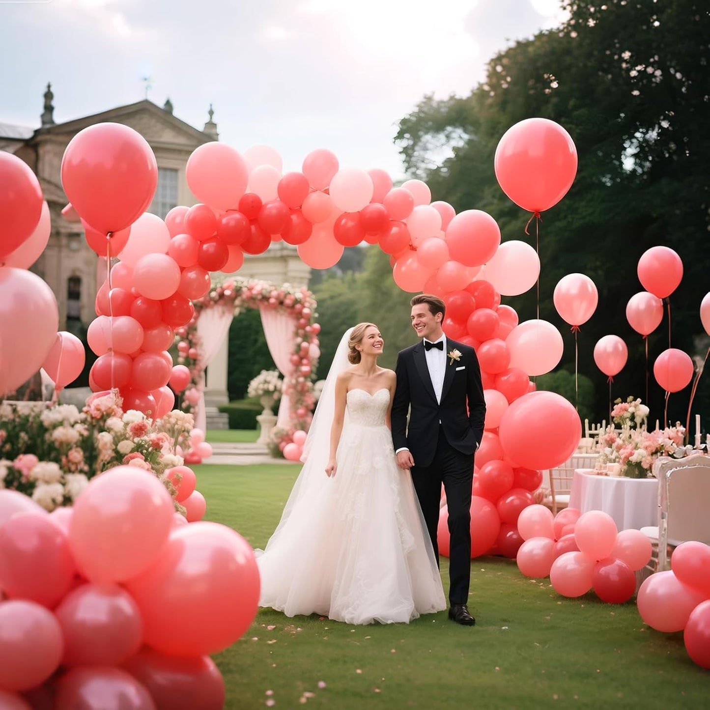 110pcs Black Balloon 12 inch, Black Latex Balloons for Birthday Party Baby Shower Wedding(with 2 Ribbons). - Colors B