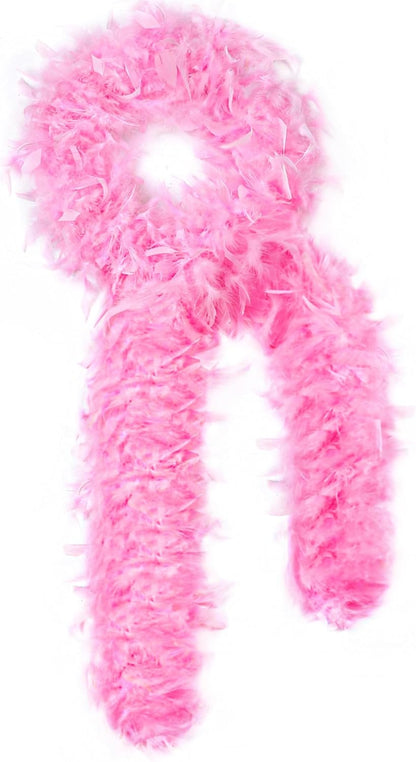 SOGUGOM Red 35g Feather Boas - 2 Yards Boa Feathers for Party, Wedding, Centerpieces, Concert, Costume and Christmas Tree(Red)
